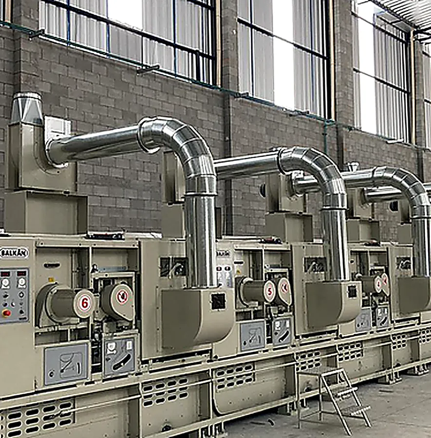 Tubulação para indústria fabricada pela Tecno Coifas